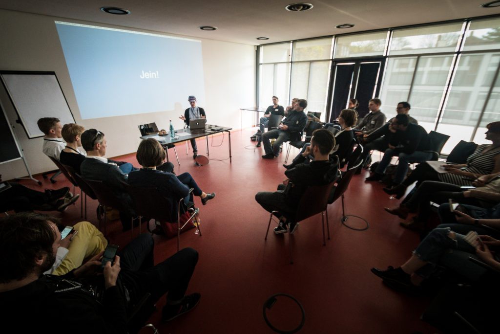 Auf der ersten sächsischen Bloggerkonferenz sprach ich über Trends. Bild: Michael Schmidt/redtowerfilms